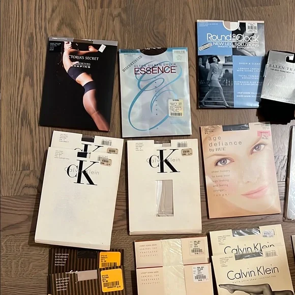 Extensive panty hose Collection in Black, White, and Beige and other colors - Picture 2 of 10